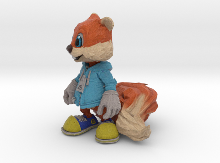 Conker posed for shapeways 3d printed