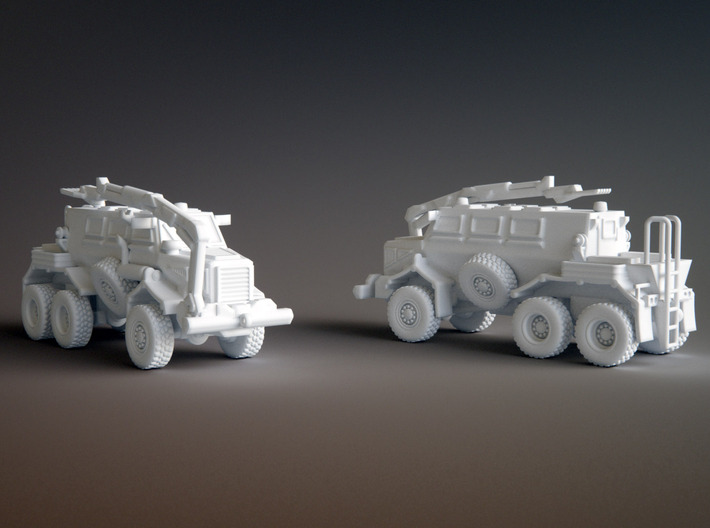 Buffalo Mine Protected Vehicle Scale: 1:200 3d printed