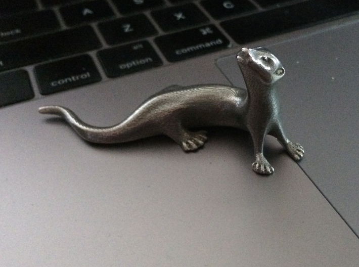 the nosy otter 3d printed