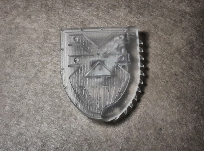 Mixed Chainshield (Blood God design) 3d printed 