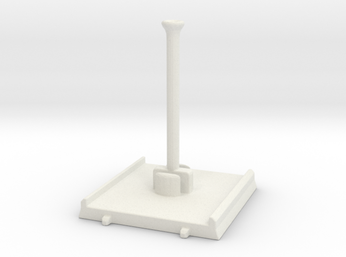 Small ship magnet-support stand 3d printed
