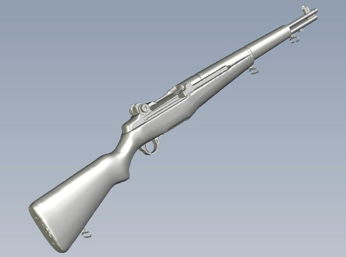 1/16 scale Springfield M-1 Garand rifles x 3 3d printed 