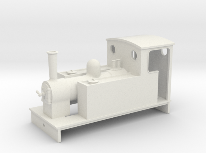 5.5 mm scale side tank loco 61 3d printed