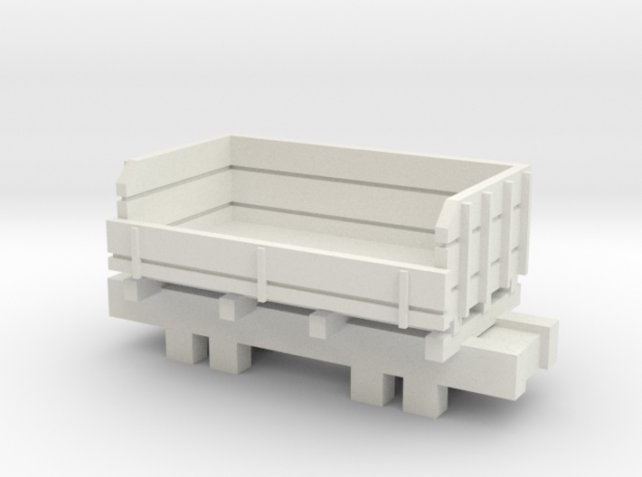 00 Scale Ballast Truck 3d printed