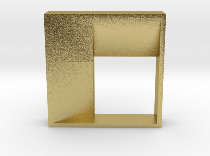 Golden Ratio Pendant 3d printed