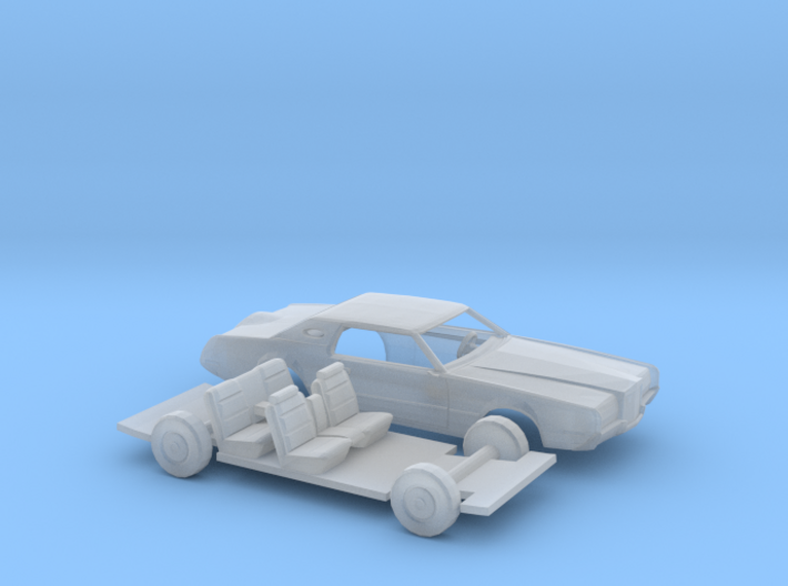 1/160 1972/73 Lincoln Continental Mark IV Kit 3d printed