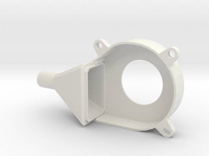 macro's 40mm fan adapter airsoft goggles 3d printed