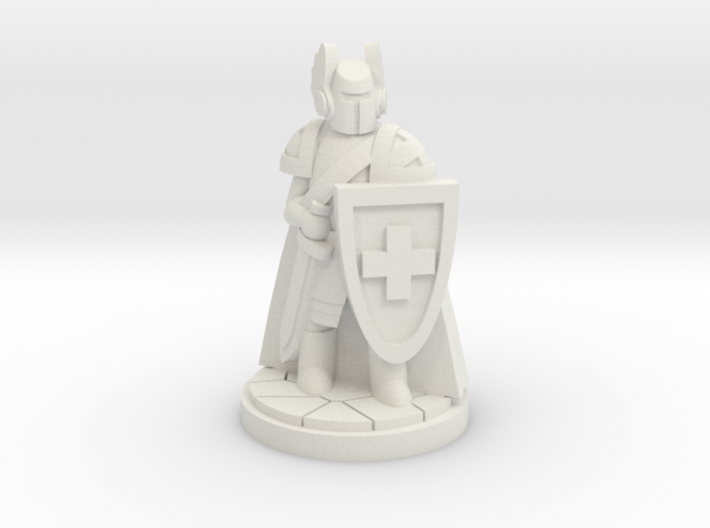 Order of the Red Cross Paladin Cleric 3d printed