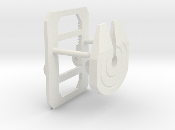 1/32 to 1/34th scale fifth wheel plate 3d printed
