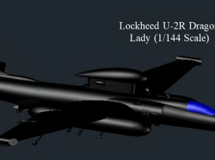 U-2R-144scale-10-SeniorSpan-Spur 3d printed 