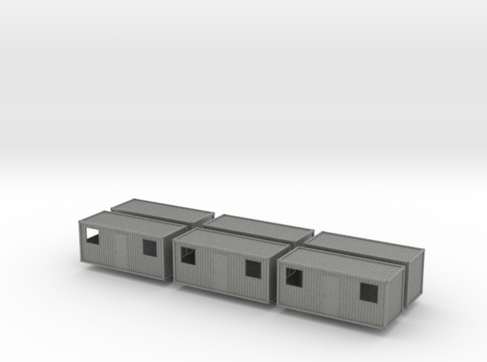 1:160 Wohncontainer residential container 6x 3d printed