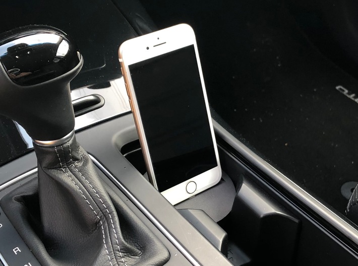 Phone car mount for Kia: Niro, Sorento, Cee'd, Sou 3d printed Kia Niro Phone car mount holder docking in black with stable 
