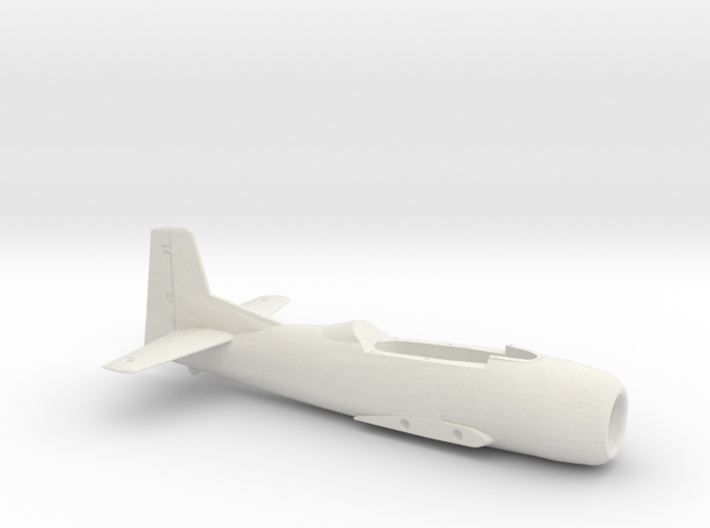 T-28B-200scale-01-InFlight-AirFrame 3d printed