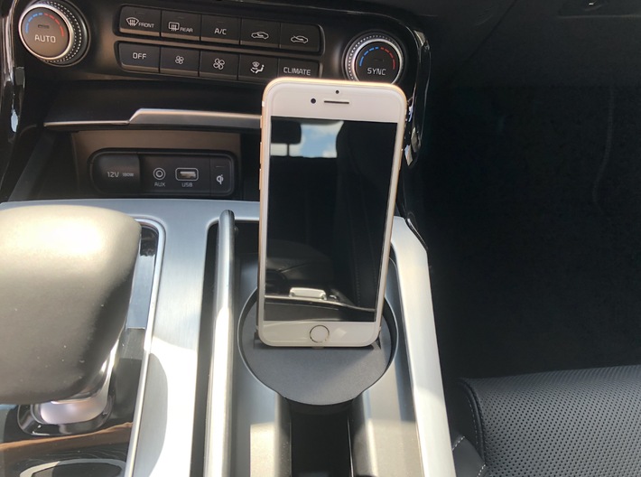 iPhone car mount/holder for Kia Sportage, Stinger (F393H85TE) by Joli