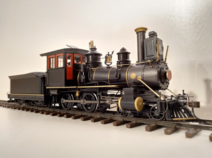 On30 Fluted Domes for Bachmann Inside Framed 4-4-0 3d printed