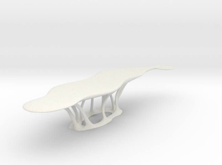 curved table_printed 3d printed