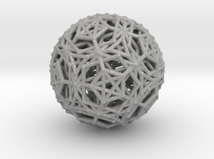 Dodeca &amp; Icosa hedron families forming a sphere 3d printed