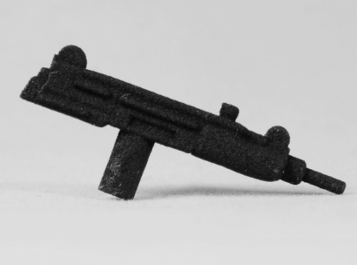5x Uzi for 1:18 action figure 3d printed 