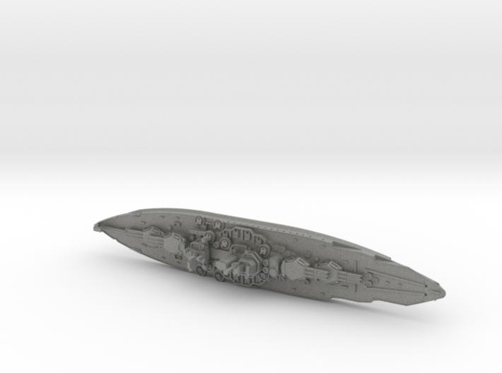 USS New Mexico 1/1200 3d printed