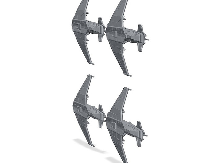 SA-43 Hammerhead Squadron: 1/270 scale 3d printed