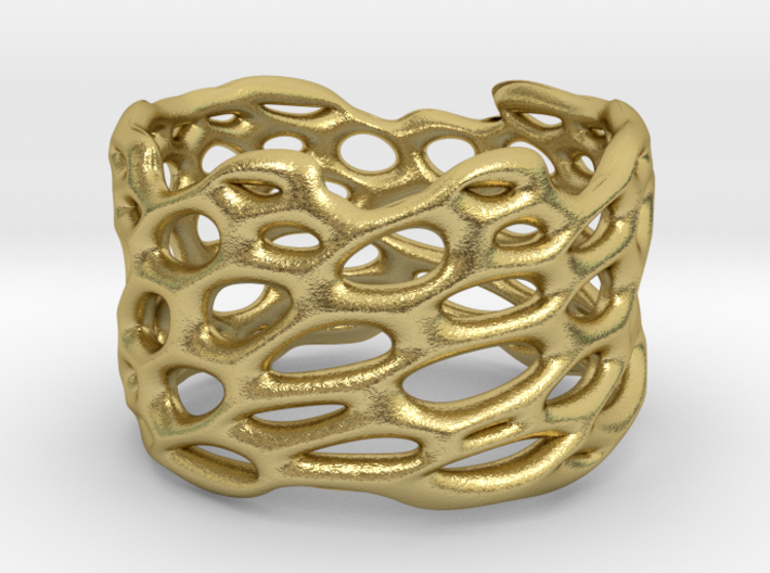 Lattice0104 Ring 3d printed