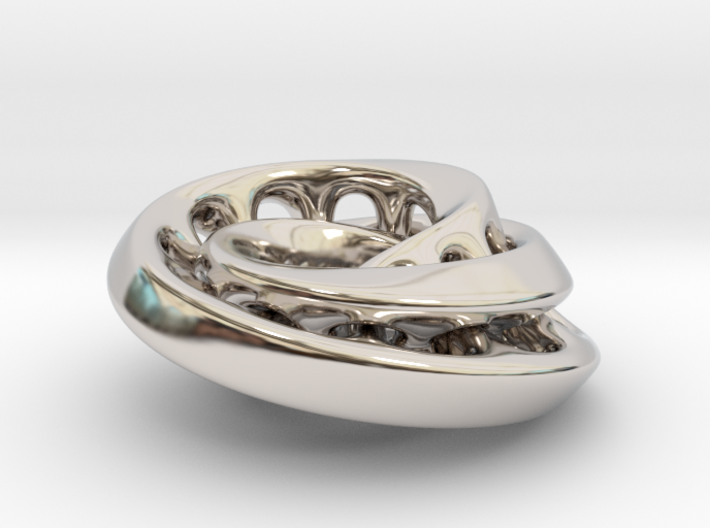 Nested mobius strip 3d printed