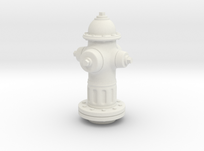 1/25 Fire Hydrant 3d printed