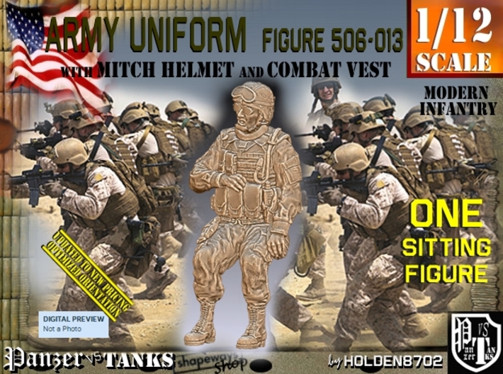 1/12 Mod-Unif Vest+Mitch 506-013 3d printed