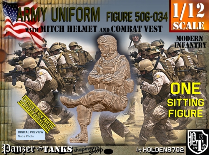 1/12 Mod-Unif Vest+Mitch 506-034 3d printed