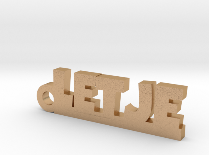 LETJE Keychain Lucky 3d printed