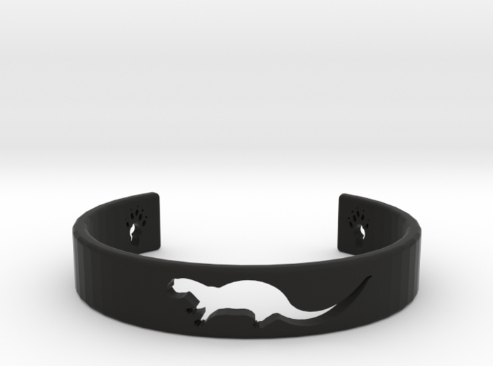 Otter Bracelet 3d printed Otter Bracelet in Premium Plastic