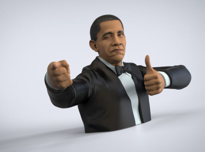 Obama Approves! 3d printed