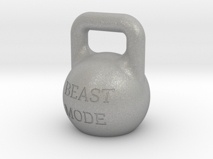 beast mode 200gram kettlebell 3d printed