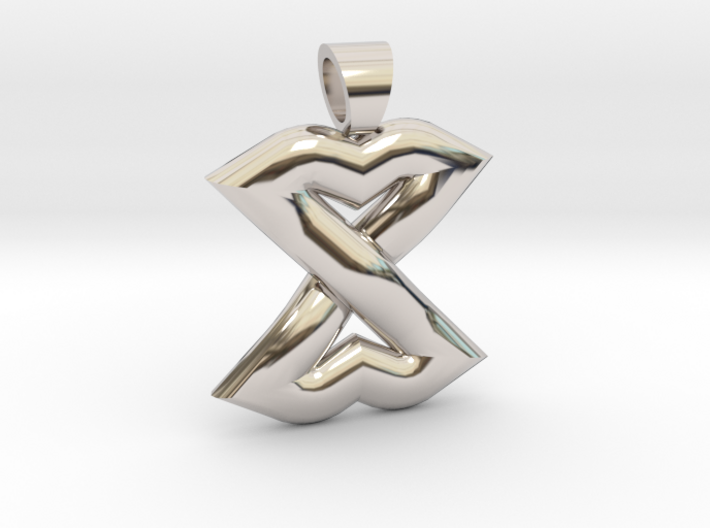 Celtic knot lips 3d printed