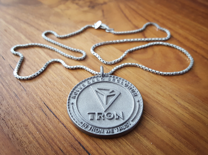 TRON Pendant 3d printed 