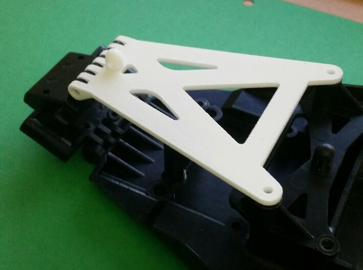 losi xx, xxt, xxt cr and xx cr front chassis stiff 3d printed 