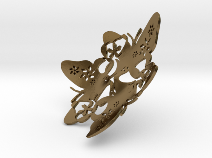 Butterfly Bowl 1 - d=8cm 3d printed