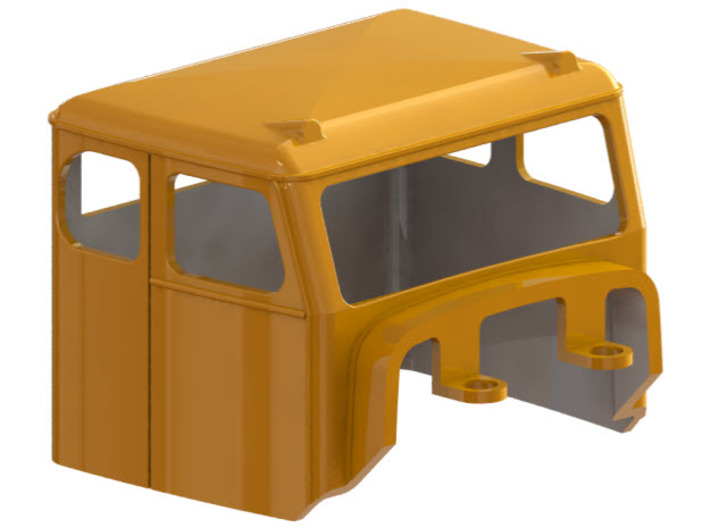 Truck Cab, Be-Ge 1600, fits Tekno Scania 3d printed CAD-model
