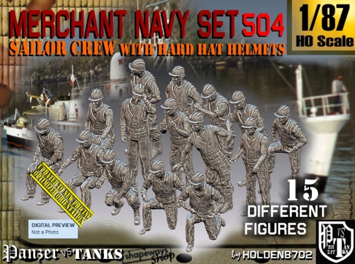 1/87 Merchant Navy Set504 3d printed