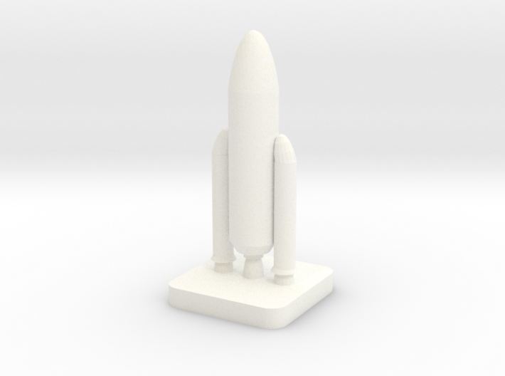 Mini Space Program, Ariane 5 rocket 3d printed