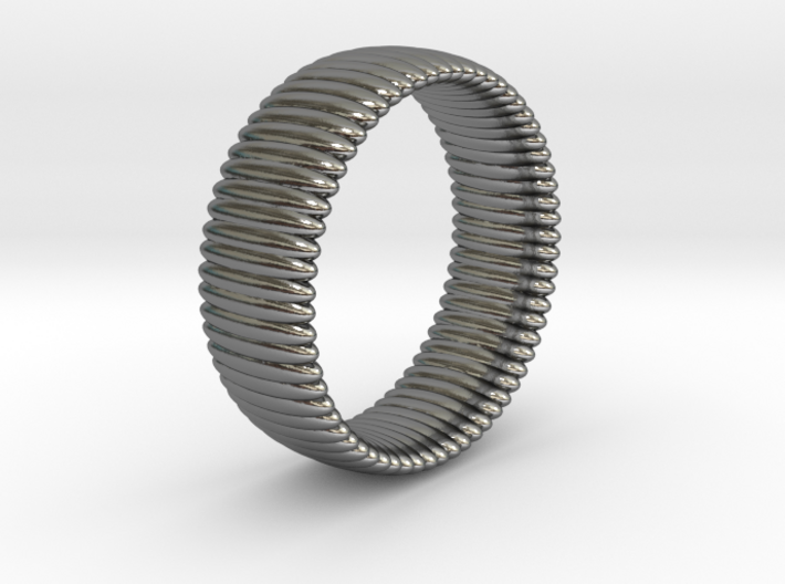 Ampoule Ring 3d printed