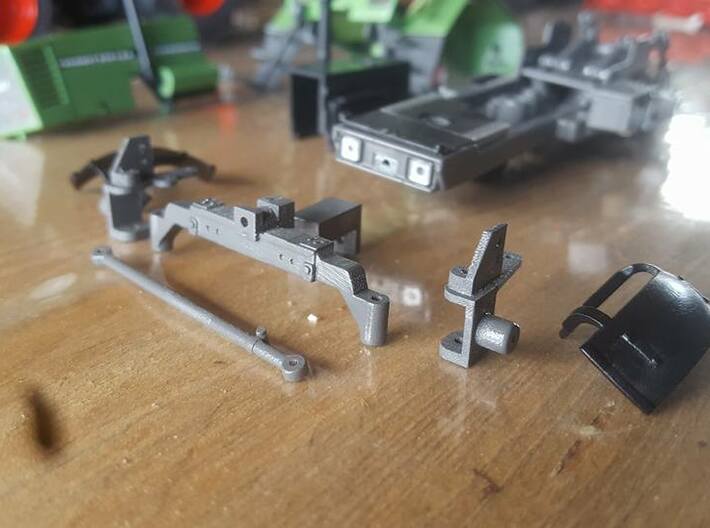 2WD Front as 47 mm smalle spatborden 3d printed 
