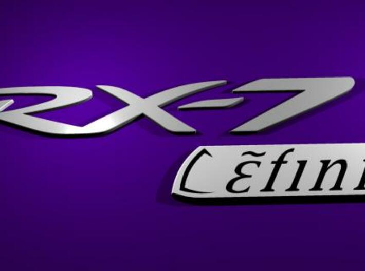 Efini RX-7 new style logo 3d printed