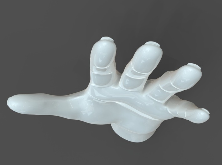 Casual Woman Hand Model F1P1D0V1hand 3d printed 