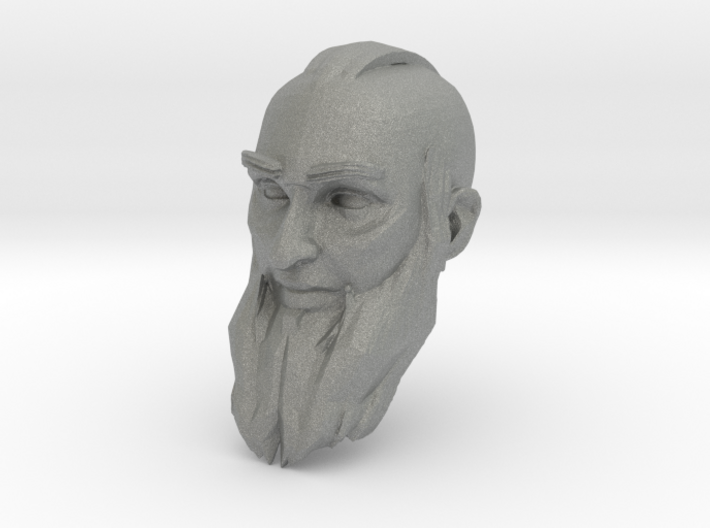 dwarf head 4 3d printed