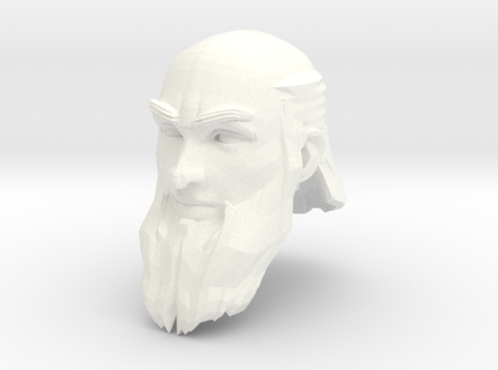 dwarf head 3 3d printed