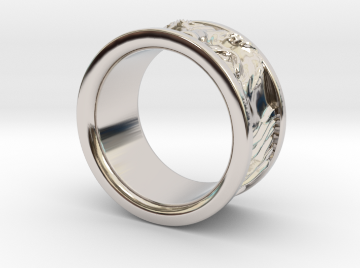 Franklin Ring 3d printed
