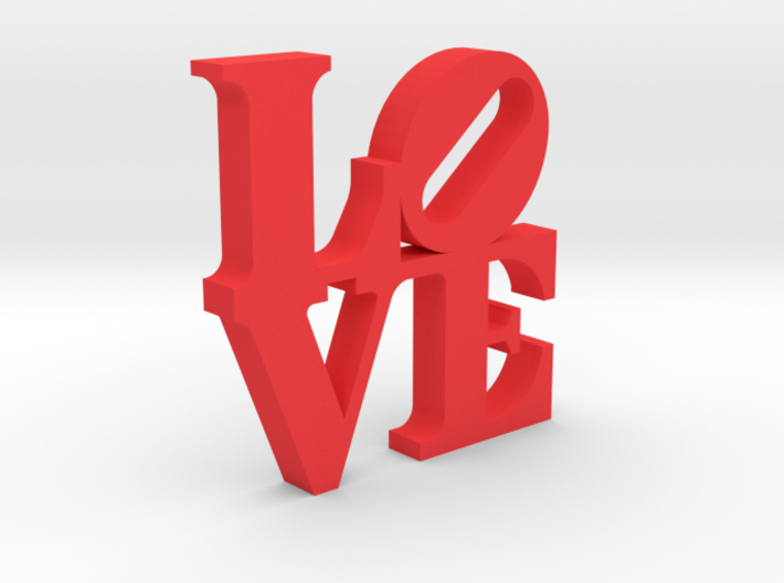 LOVE Sculpture 2 3d printed