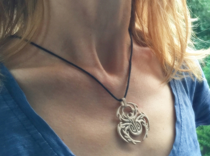 SpiderPendant 3d printed 