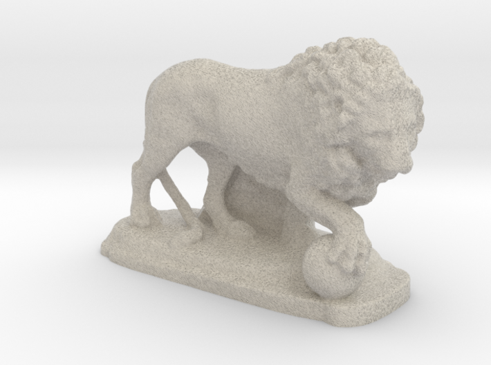 Ancient Medici Lion 3d printed